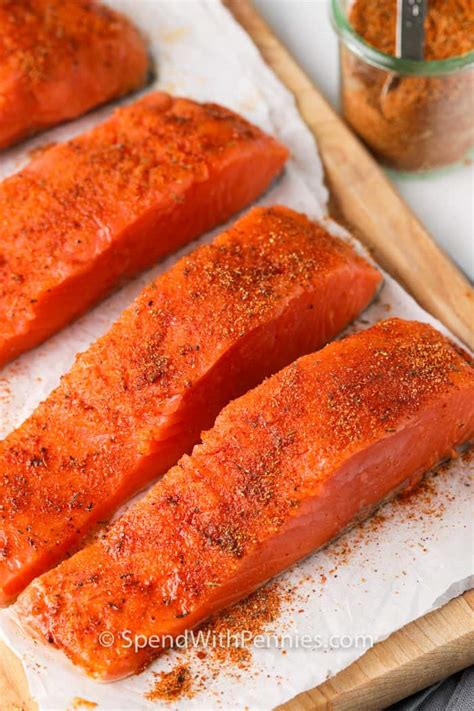 Salmon Seasoning (So Easy to Make!) - Spend With Pennies