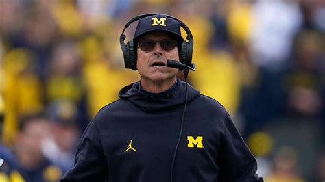 Jim Harbaugh 'piensa' que se quedará con Michigan en medio de rumores ...