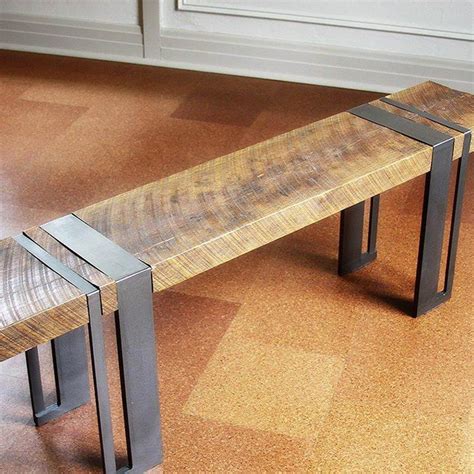 Industrial Style Bench – Chicago Fabrications