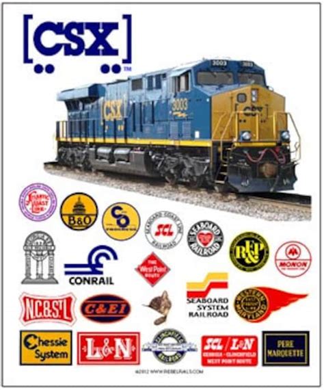 CSX RAILROAD SIGN Wall Art Trains Locomotives Logo Metal | Etsy