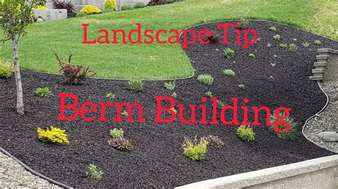 Designing Landscape Berms - YouTube