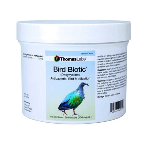 Buy Bird Biotic Doxycycline 100 Mg powder for birds online