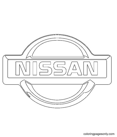 Nissan Logo Stencil