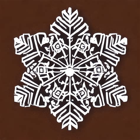 Snowflake Design Graphic · Creative Fabrica