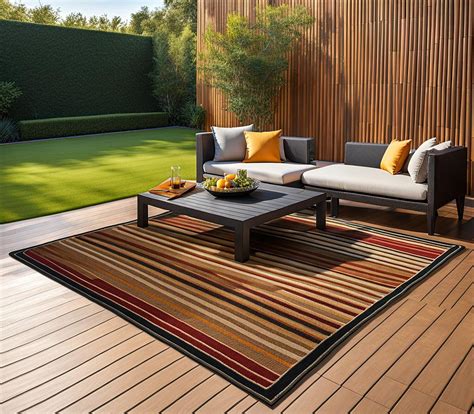 Square Outdoor Rugs 8x8 for Modern Outdoor Decor - Tiponthetrail.com
