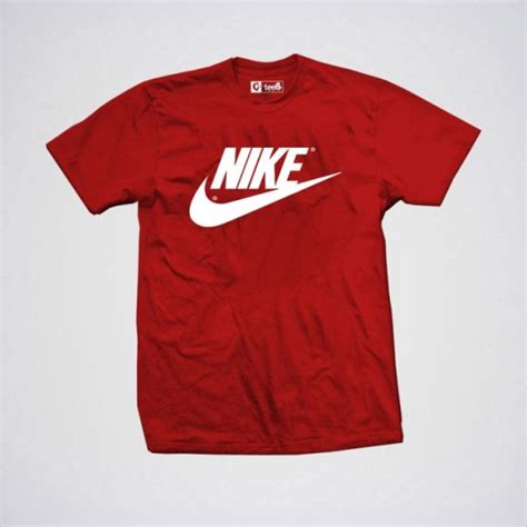 Red Nike Graphics T shirt for Men - Buyon.pk