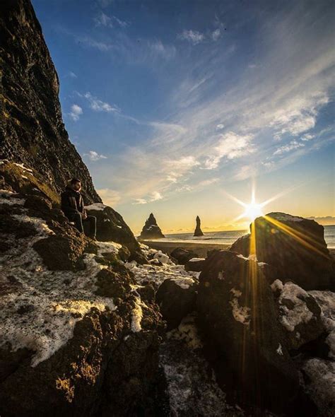 such an amazing picture by @will.j.marston at #reynisfjara the black ...