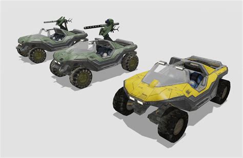 Halo 2 Warthog variants : r/halo