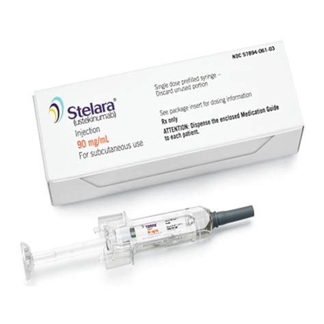 STELARA 45 mg ( ustekinumab ) solution for injection in pre-filled syringe