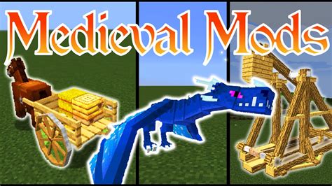 Best Minecraft Medieval Mods! - YouTube