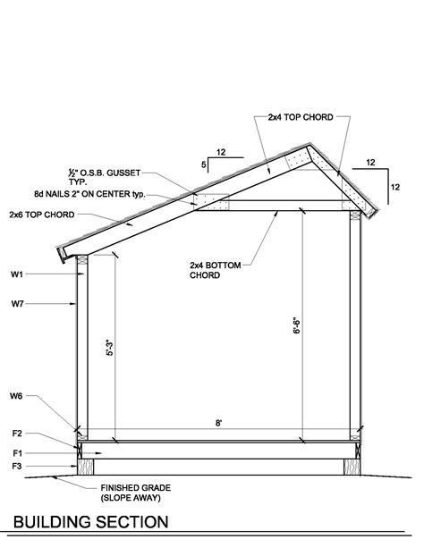 8x10 saltbox shed plans free