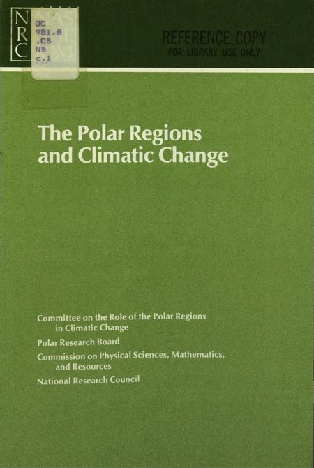 The Polar Regions and Climatic Change | The National Academies Press