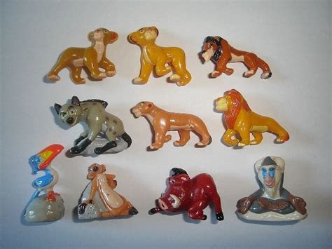 DISNEY THE LION KING FIGURINES SET 1 NESTLE - FIGURES COLLECTIBLES ...