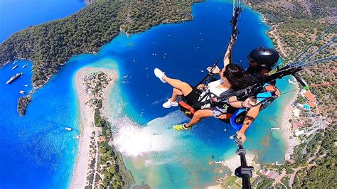 Paragliding in Ölüdeniz Fethiye, Muğla Türkiye (GoPro H7B) - YouTube