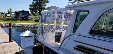 Boat Canvas in the Thousand Islands region of upstate New York.