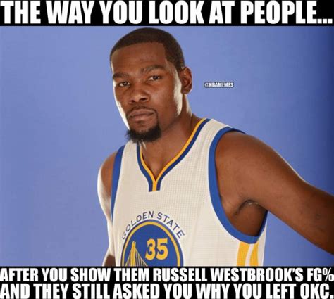 Kevin Durant & Russell Westbrook Memes: Best Funny Memes | Heavy.com