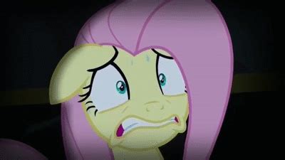 MLP:FIM - Fluttershy scream on Make a GIF