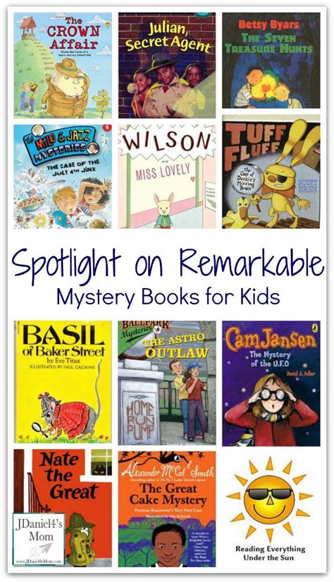 Spotlight on Remarkable Mystery Books for Kids | Mystery books, Mystery ...