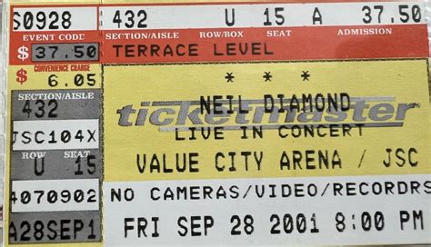 Neil Diamond Concert & Tour History (Updated for 2023) | Concert Archives