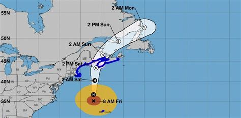 Live Event: Hurricane Lee Weakening on Approach to Atlantic Canada