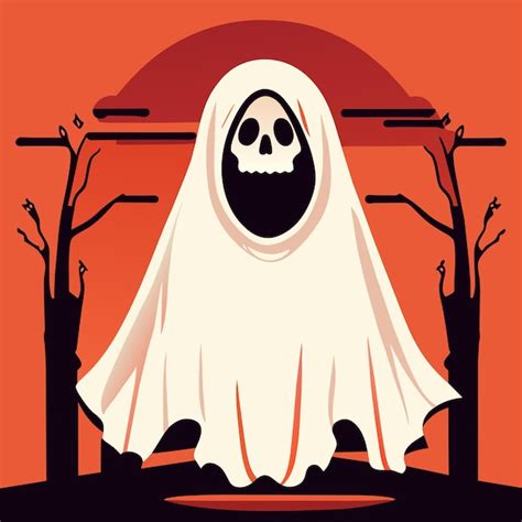 Premium Vector | Ghost vector illustration