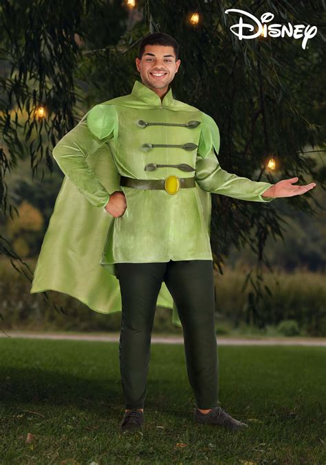 Plus Size Disney Prince Naveen Men's Costume