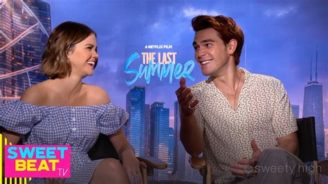 KJ APA + MAIA MITCHELL SING SUMMER JAMS + NETFLIX'S THE LAST SUMMER ...