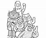Yo Gabba Coloring Pages  Best For Kids sketch template