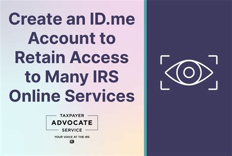 Secure Access to Your IRS Account Is Now Available Using ID.me ...