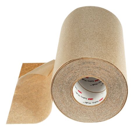 3M Solid Clear Anti-Slip Tape, 4 ft x 60 ft, 60 Grit Aluminum Oxide ...