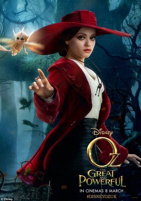 Mila Kunis is spellbinding as she turns Disney villain in new promo photos for Oz the Great and ...