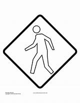 Road Safety Signs Coloring Pages sketch template