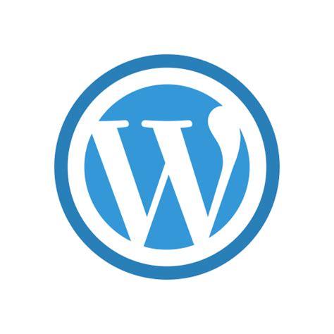 WordPress logo PNG transparent image download, size: 512x512px