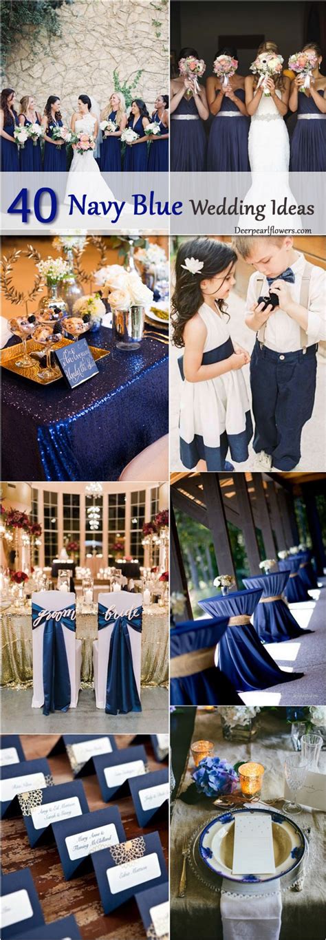 40 Pretty Navy Blue and White Wedding Ideas 2023 💙+🤍