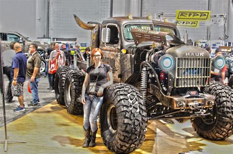 Rat Rod Truck at the 2018 SEMA Show in Las Vegas - Network in Vegas