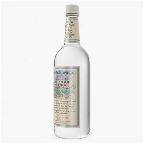 Devil Springs Vodka 1L 3D | 3D Molier International