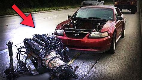 ENGINE RIPPED OUT ! [ EXTREME COMPILATION ] (explosions,knock sound,engine failure,fails) - YouTube