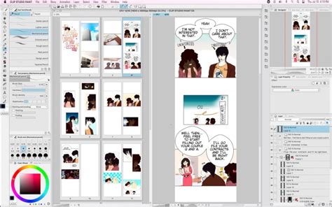 How to Make a Webtoon : 5 Basic Tools for Beginners & Creating the Canva Size ~ S-Morishita Studio