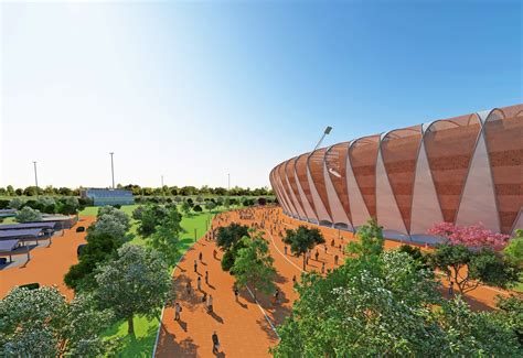 Design Architecture in India: International Cricket Stadium at Gwalior