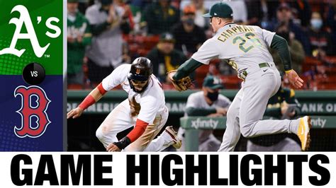 A's vs. Red Sox Game Highlights (5/12/21) | MLB Highlights - YouTube