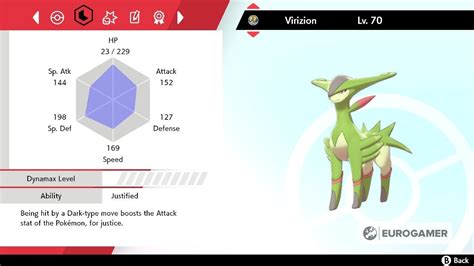 Pokémon Crown Tundra Virizion location, how to catch and moveset explained | Eurogamer.net