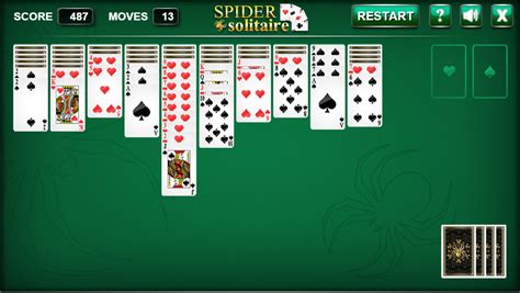 Play Spider Solitaire Online for Free