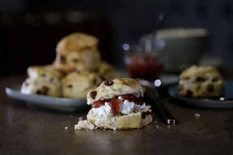 Vegan Sultana Scones - Mademoiselle Desserts UK