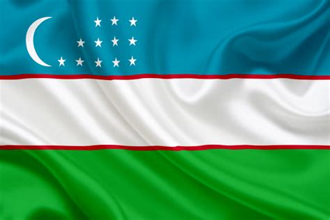 National flag of Uzbekistan, Uzbekistan