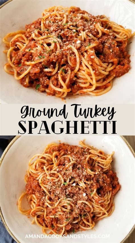 Turkey spaghetti – Artofit