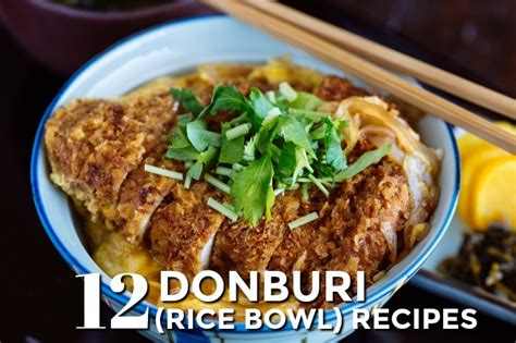 12 Donburi (Japanese Rice Bowls) Recipes • Just One Cookbook