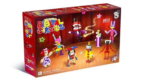 LEGO Amazing Digital Circus Sets 2 | Pomni Jax Official Lego Minifigures - YouTube