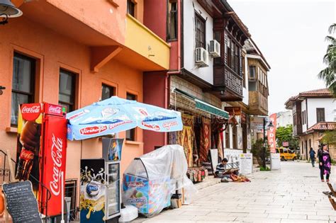 Old Town of Antalya, Turkey Editorial Stock Photo - Image of place, kaleici: 105916828