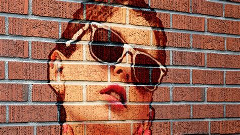 Photoshop Tutorial: How to Transform a Photo into a Brick Wall Portrait - YouTube