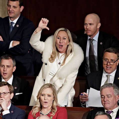 Marjorie Taylor Greene, Hecklers Won the State of the Union